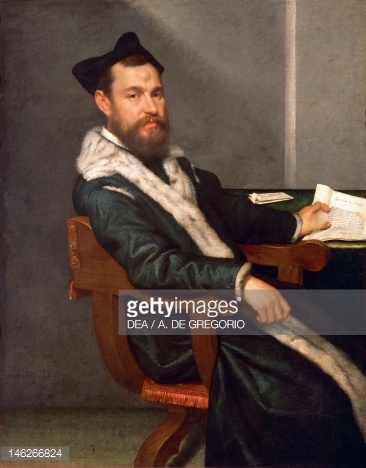 A Magistrate 1560 by Giovanni Battista Moroni Location TBD